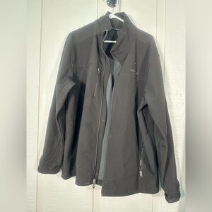 Dri-Duck Black Zip Front Jacket Size XL EUC